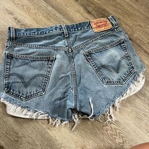 Levi vintage 501 Jean shorts W 34 L 30